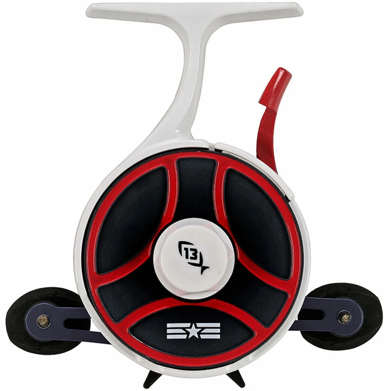 13 Fishing BBFFGWUSA-2.5-LH Black Betty Free Fall Ghost Ice Reel 2 13 Fishing BBFFGWUSA-2.5-LH Black Betty Free Fall Ghost Ice Reel - Image 2