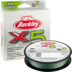 Berkley X5 Braided Line - Low-Vis Green