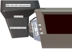 Power Pole Side-Mount Adapter Plate Kit S-2-2 - Starboard - White -Shimano Freshwater Gear Sales power pole pk s 2 2 s wt plate kit 03122.1651375054