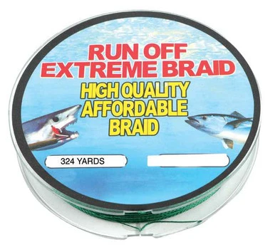 Runoff Lures Extreme Braid Fishing Line 324 Yds 1 Runoff Lures Extreme Braid Fishing Line 324 Yds