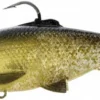 Savage Gear Pulse Tail Baitfish RTF Swimbait - Black And Gold