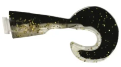SpoolTek Fat Curly 5in - Tailpack - Black/Gold Glitter