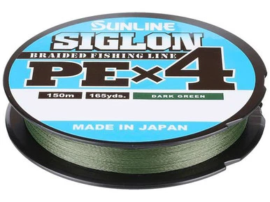 Sunline Siglon PEx4 Braided Line - Dark Green - 30lb 1 Sunline Siglon PEx4 Braided Line - Dark Green - 30lb
